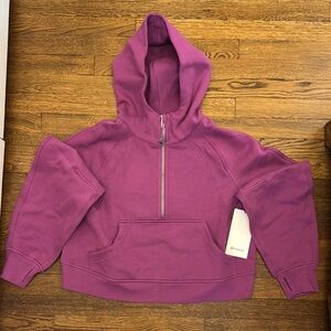 Lululemon Scuba Oversized half zip hoodie